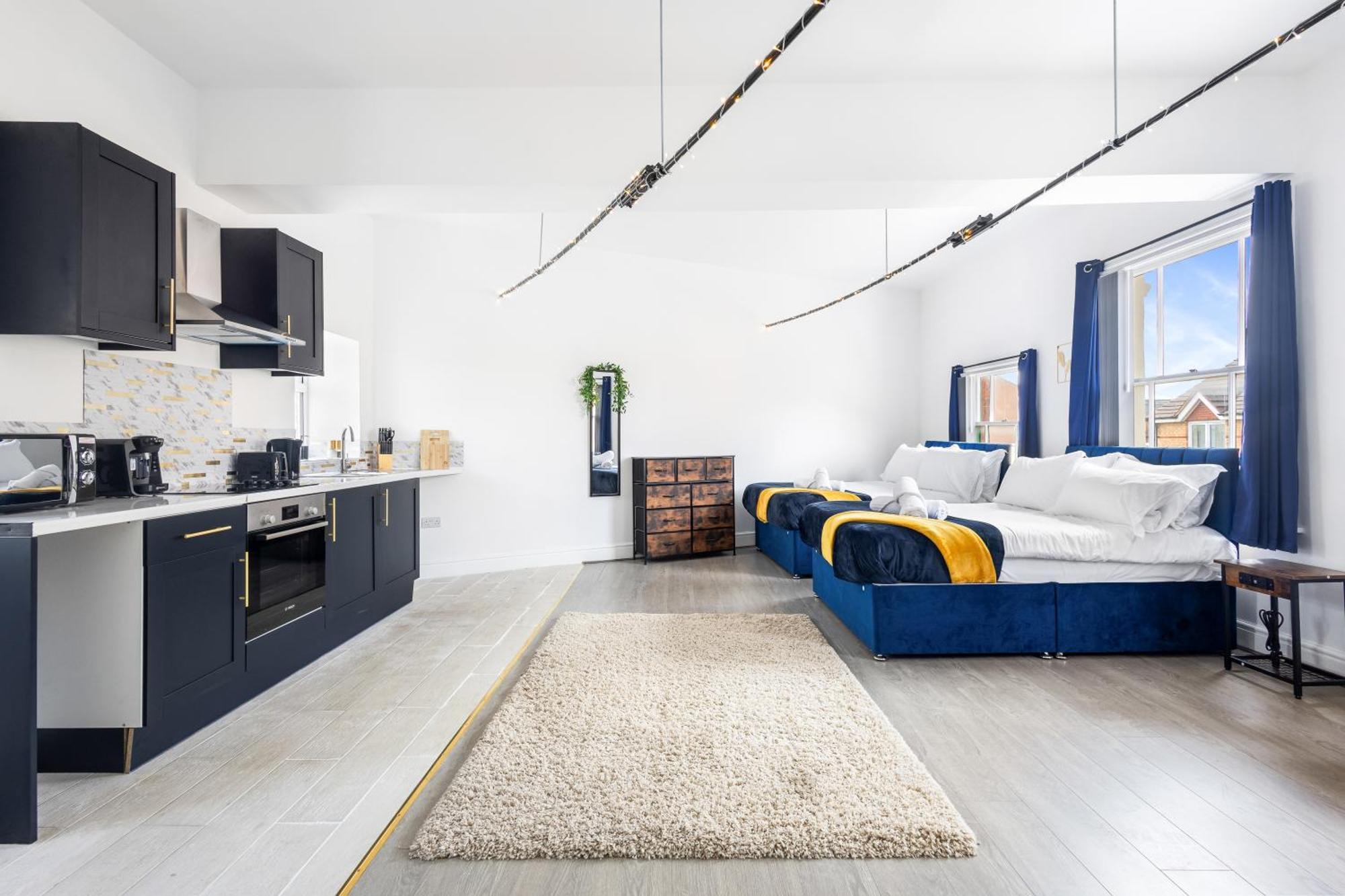 Boutique Family Apartment In Jewellery Quarter For 6 버밍엄 외부 사진
