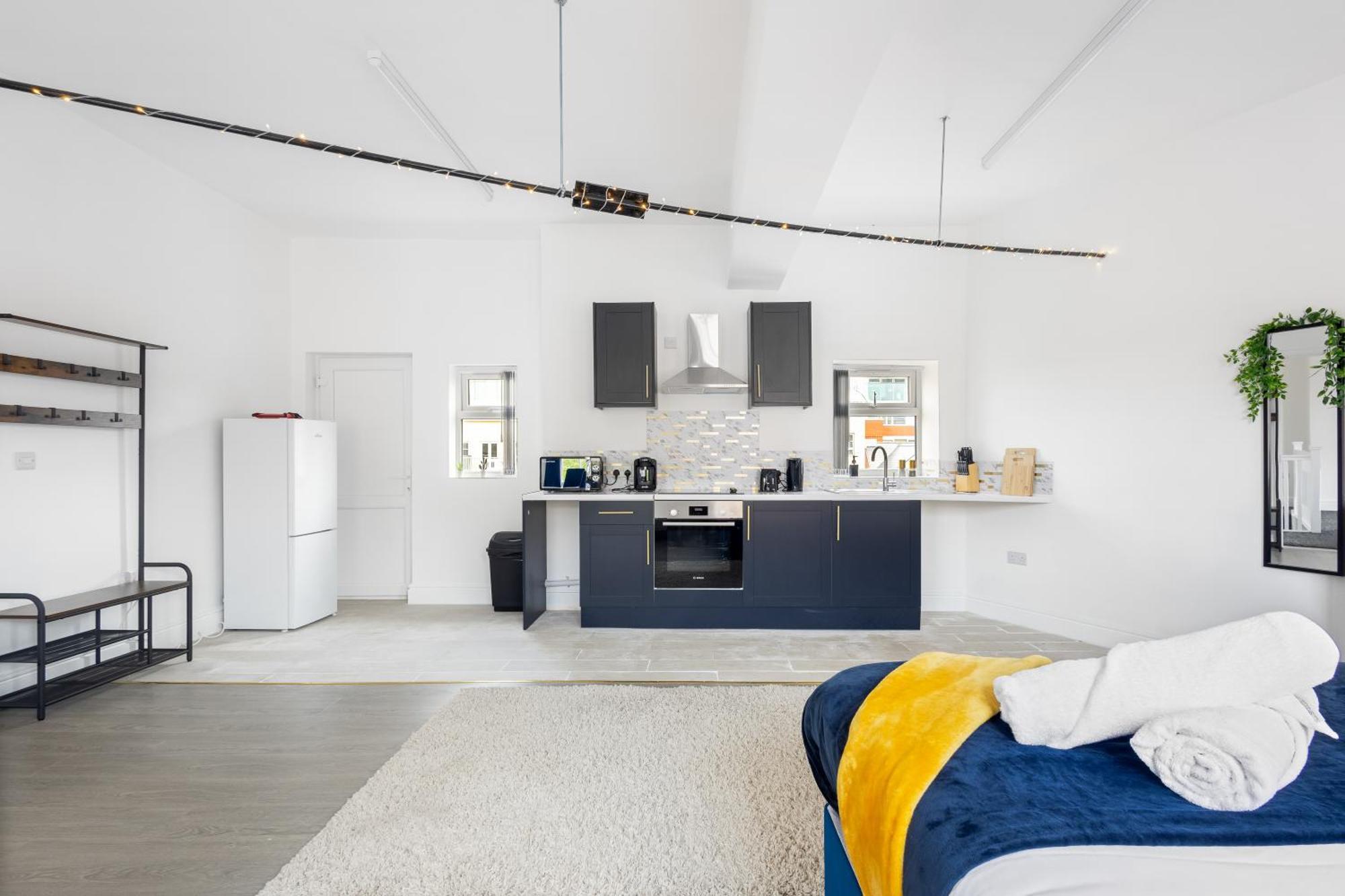 Boutique Family Apartment In Jewellery Quarter For 6 버밍엄 외부 사진